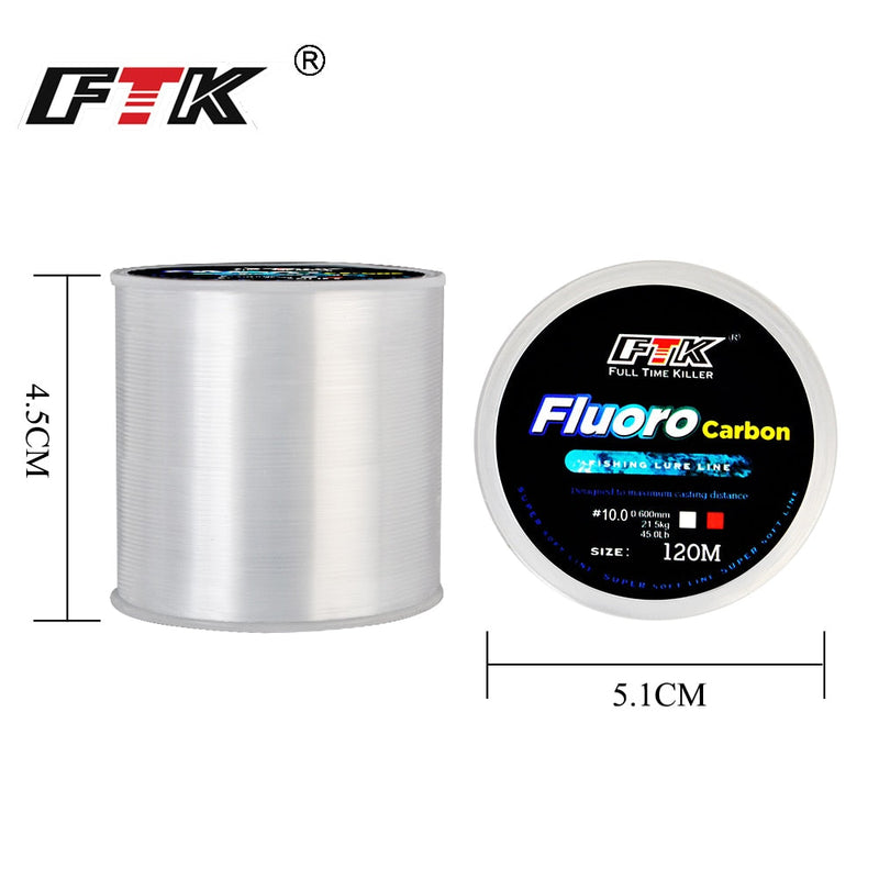 Linha de Pesca Fluorcarbono