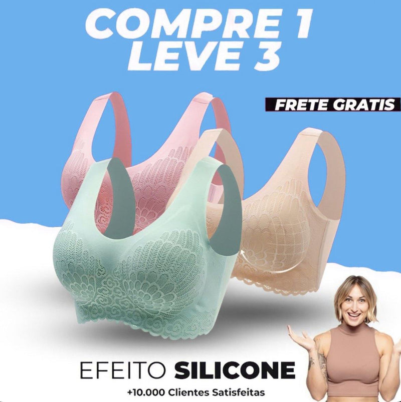 Sutiã Comfort Up - [KIT 3 Unidades] Compre 1 e leve 3 - Lojas Maiora